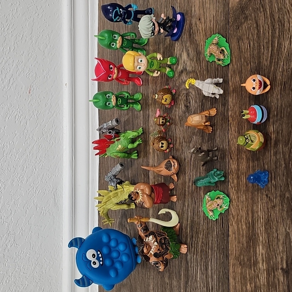 Lot Of PJ Mask And Other Toys